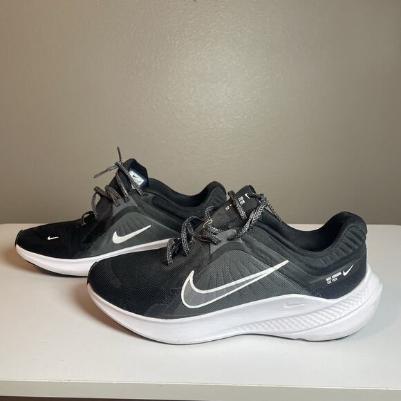 Nike Womens Quest 5 DD9291-002 Size 8.5 Black Running Shoes Sneakers - Picture 4 of 7